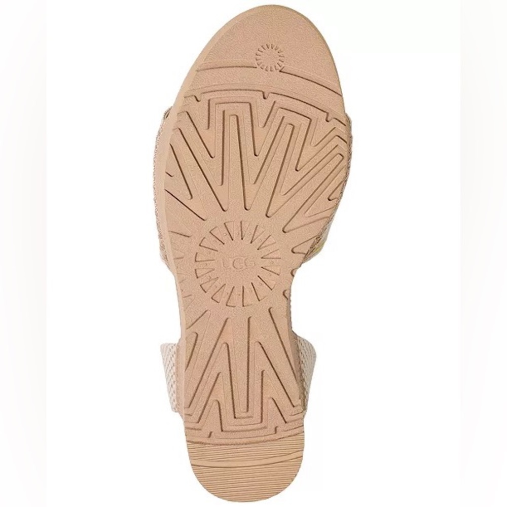 UGG®
Women's Abbot Ankle-Tie Espadrille Platform Wedge Sandals - Picture 5 of 5